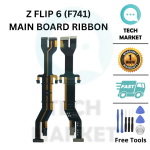 SAMSUNG Z FLIP 6 (F741) 2024 Main Board Ribbon Upper Lower Flex Cable Motherboard SparePart [Free Tools]