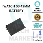 APPLE I WATCH S3 SERIES 38mm A1847 & A1848 / 42mm A1875 & A1850 2017 Battery Replacement SparePart [Free Tools]