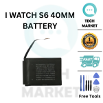 APPLE I WATCH S6 SERIES 40mm A2345 / 44mm  A2327 2020 Battery Replacement SparePart [Free Tools]